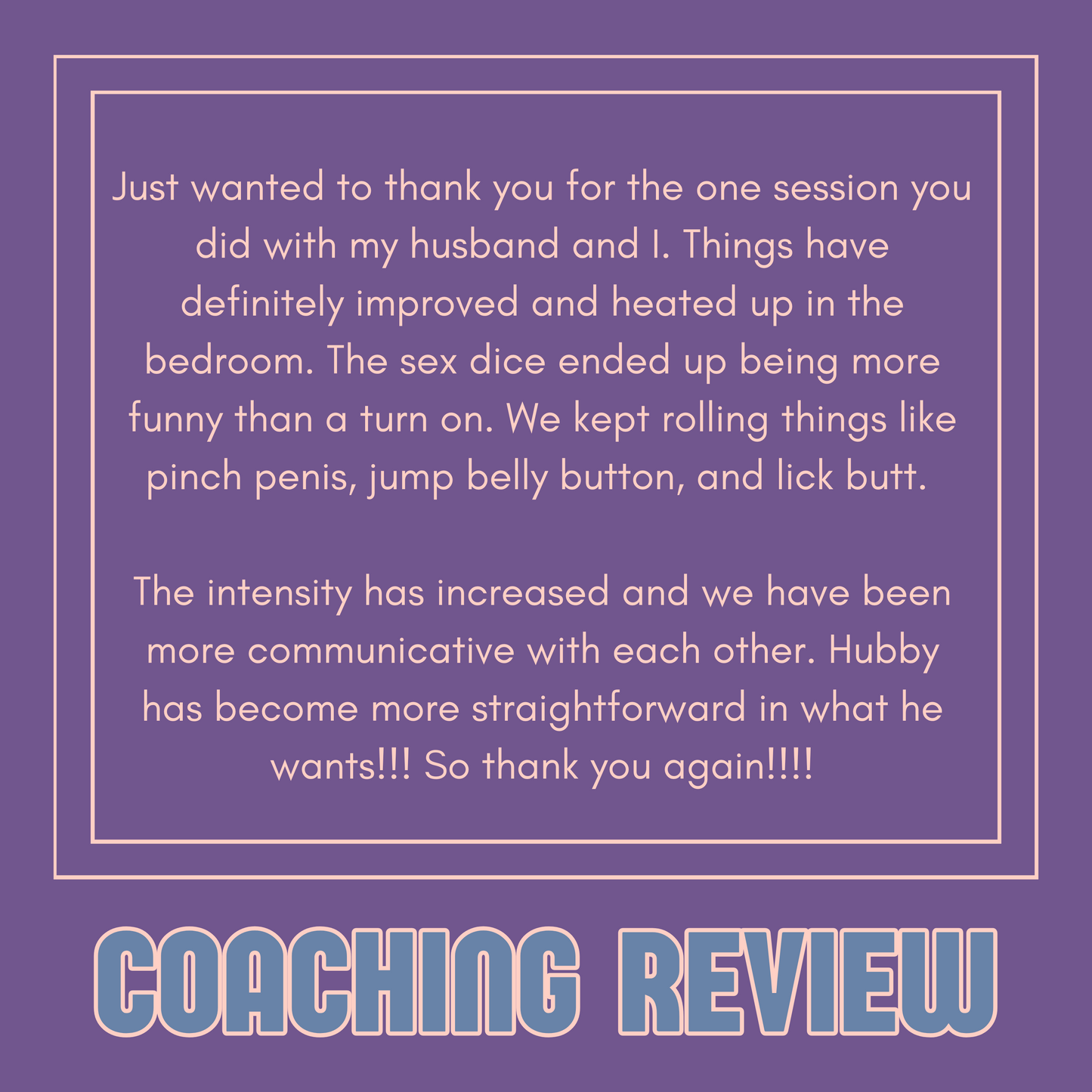 Couples Sex Coaching Single Session