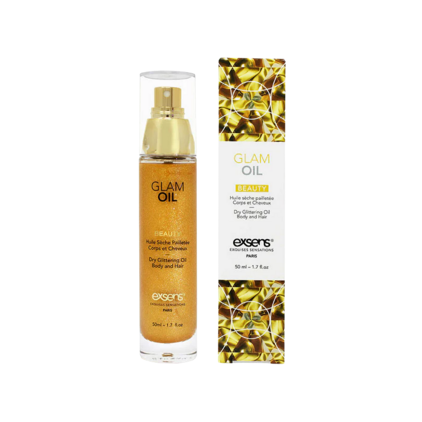 Glam Oil with Glitter